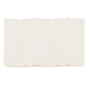 Hannun Tete de lit en bois de sapin couleur blanc pour lit 135 cm