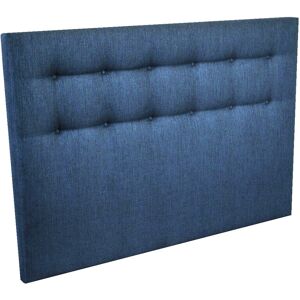 Nuit Celeste Tete de lit capitonnee - Bleu marine, - 140 x 115 cm