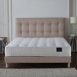 Nuit Celeste Ensemble Matelas ressorts Memoire de forme sommier Rose 140x190