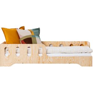 Tendresse de bebe Lit 90x200 entree droite sommier inclus naturel