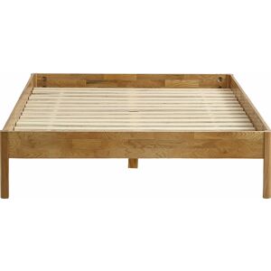 Homifab Lit adulte 160x200 cm en chene massif