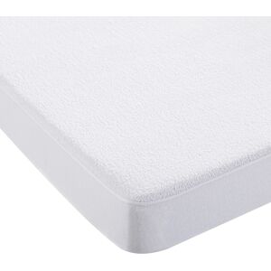 Becquet Protection de matelas antiacariens 140x190 blanche en coton 170 g/m²