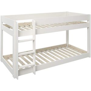 CAMIF Lits superposes en bois massif 90 x 200 cm blanc