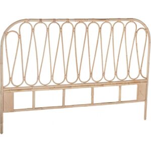 Kok Maison Tete de lit en rotin beige L160