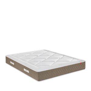 Epeda Matelas 100% ressorts a memoire de forme, epaisseur 28cm, accueil moel