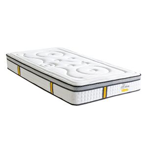 Bellecour Ensemble 90x190 Matelas Ressorts + Alese anti punaise