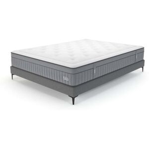 Sia Home Ensemble matelas ressorts ensaches et sommier 160x200cm