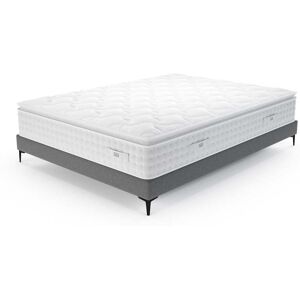 Sia Home Ensemble matelas ressorts ensaches et sommier 180x200cm