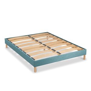 Bellecour Sommier a lattes en bois 180x200 Coloris Vert d'Eau Livre en kit