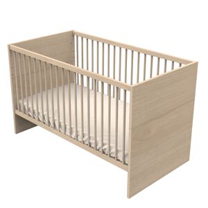 Sauthon Lit evolutif 140x70 - Little Big Bed en bois decor chene suave