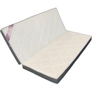 Alfred et Compagnie  Matelas pliable en mousse blanc 80-160x200