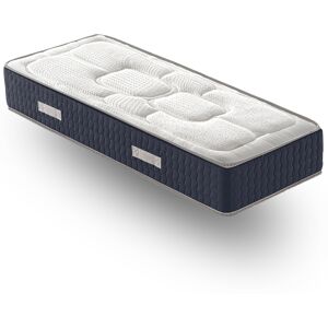 Materassiedoghe Matelas en mousse memoire de forme 90x200 epaisseur 30 cm, 9 zones