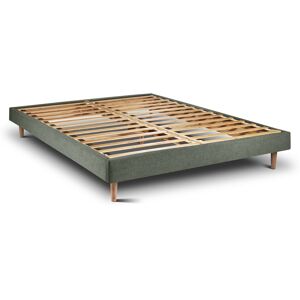 Sommeil de Plomb Sommier Kit Tissu Vert kaki 140x200