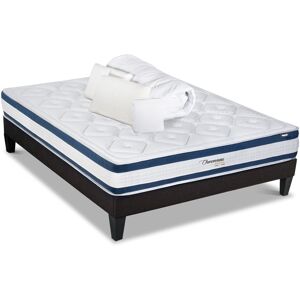 Bellecour Ensemble 160x200 Matelas + Sommier + Accessoires