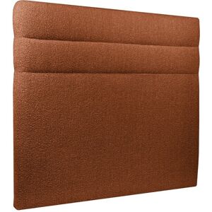 Sommeil de Plomb Tete de lit Lignes Bouclette Terracotta 150x120