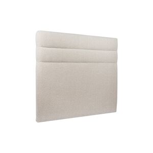 Sommeil de Plomb Tete de lit Lignes Bouclette Beige clair 150x120