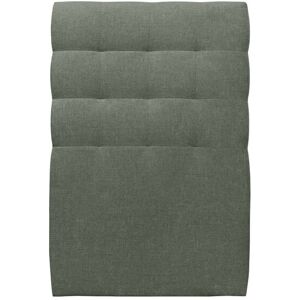 Sommeil de Plomb Tete de lit Capitonnee Tissu Vert kaki 90x120