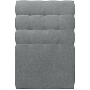 Sommeil de Plomb Tete de lit Capitonnee Tissu Gris anthracite 90x120