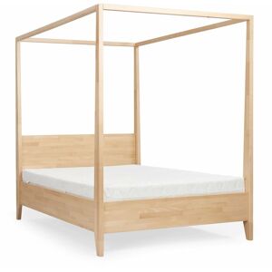 Skandica Lit baldaquin canopee hetre Bois Bois clair