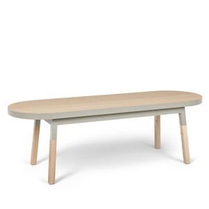 MON PETIT MEUBLE FRANCAIS Bout de lit banc 140 cm, 100% frene massif