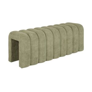 sweeek Banc, bout de lit vert contemporain tissu, design