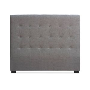 Menzzo Tête de lit 140cm tissu taupe - Publicité