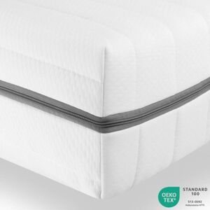 Sleepneo Matelas ergonomique ferme en mousse froide à 7 zones 120x190 cm - Publicité Sleepneo Matelas ergonomique ferme en mousse froide à 7 zones 120x190 cm - Publicité