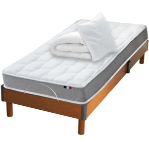 Idliterie Sommier électrique et matelas mémoire forme couette oreillers 90x190 - Publicité Idliterie Sommier électrique et matelas mémoire forme couette oreillers 90x190 - Publicité