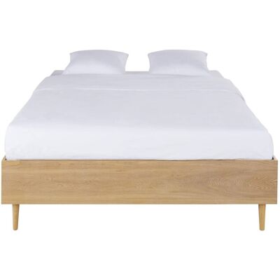 Maisons du Monde Lit 4 tiroirs en bois de pin et métal 160x200 avec sommier à lattes - Publicité Maisons du Monde Lit 4 tiroirs en bois de pin et métal 160x200 avec sommier à lattes - Publicité