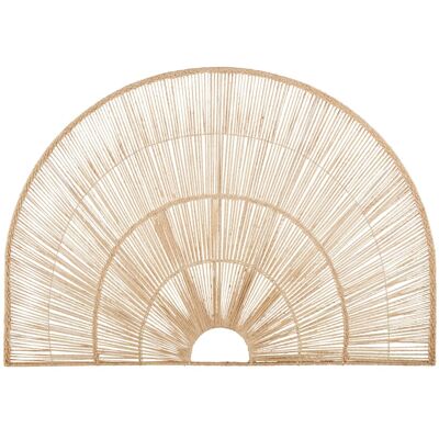 Maisons du Monde Tête de lit murale en jute, 176x120 cm - Publicité Maisons du Monde Tête de lit murale en jute, 176x120 cm - Publicité
