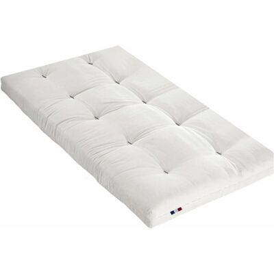 Terre de Nuit - futon cœur en latex - écru - 90x190 - latex 3 cm - Matelas - Publicité Terre de Nuit - futon cœur en latex - écru - 90x190 - latex 3 cm - Matelas - Publicité