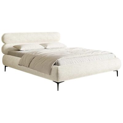 Selsey - Roule - Crème blanc - 160x200 - Bed - Publicité Selsey - Roule - Crème blanc - 160x200 - Bed - Publicité