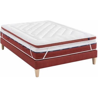 Someo Surmatelas latex 130x190 ferme - Publicité Someo Surmatelas latex 130x190 ferme - Publicité
