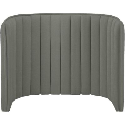 Habitat Tête de lit en tissu 200 x 102 cm - gris galet - Publicité Habitat Tête de lit en tissu 200 x 102 cm - gris galet - Publicité