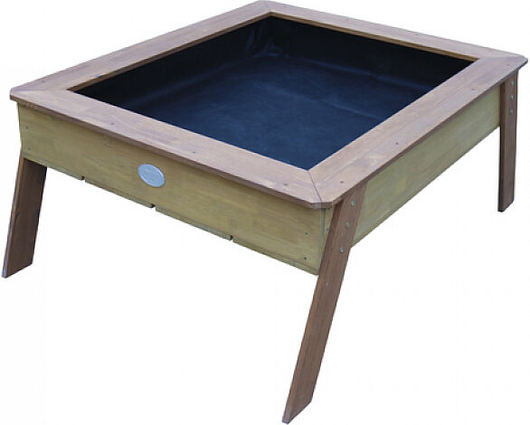 Axi Table multifonction en bois marron pour enfant dès 3 ans