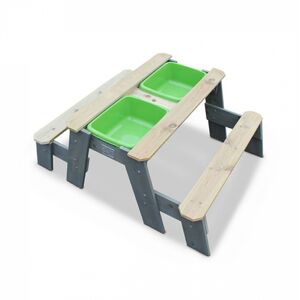 Exit Toys Table bacs a sable avec bancs