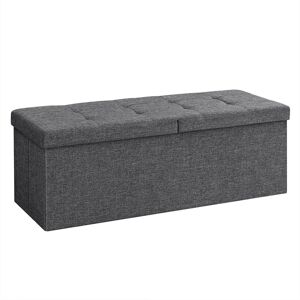 Calicosy Coffre de rangement avec couvercle pliable - L110 cm