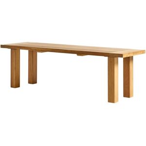 Hannun Banc d'exterieur en bois d'iroko durable de 120 cm