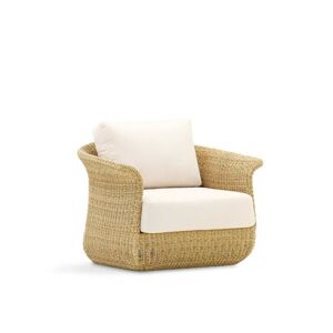 Defora Home Pack 2 fauteuils de jardin en rotin synthetique 100x83x73cm