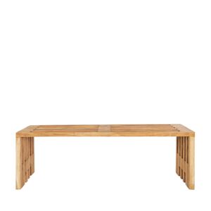 House Nordic Banc en teck L140cm naturel