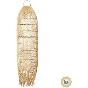 Bazar Bizar Abat-jour en rotin naturel 30x110