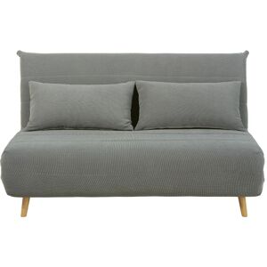 Maisons du Monde Canape clic-clac 2 places gris clair