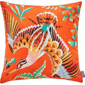 ART Coussin becasse velours Orange 47 x 47