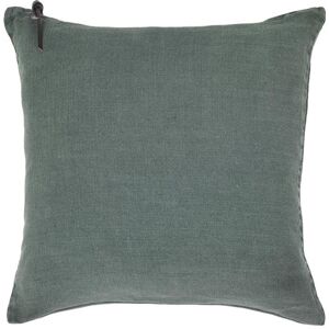 Lo de Manuela Coussin Lin pur lave Vert anglais 45x45