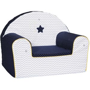 Sauthon Fauteuil club 42x51cm en coton blanc