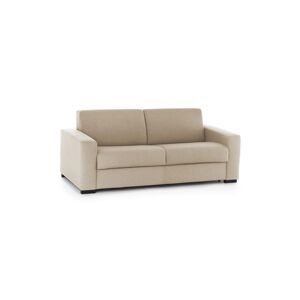 Talamo Italia Canape lit 2 places en tissu beige