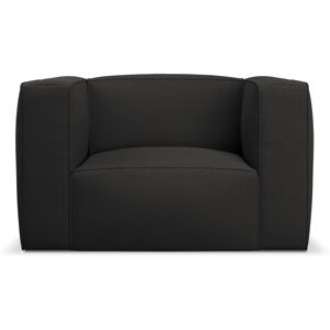 CXL by Christian Lacroix Fauteuil 1 place XL en tissu structure noir