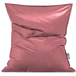 Sitting Point Coussin d'interieur geant aspect velours vieux rose 170x130cm