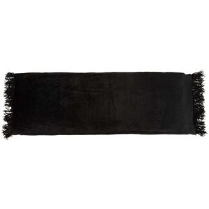 Bazar Bizar Coussin en velours noir 35x100