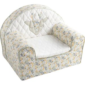 Sauthon Fauteuil club en coton blanc